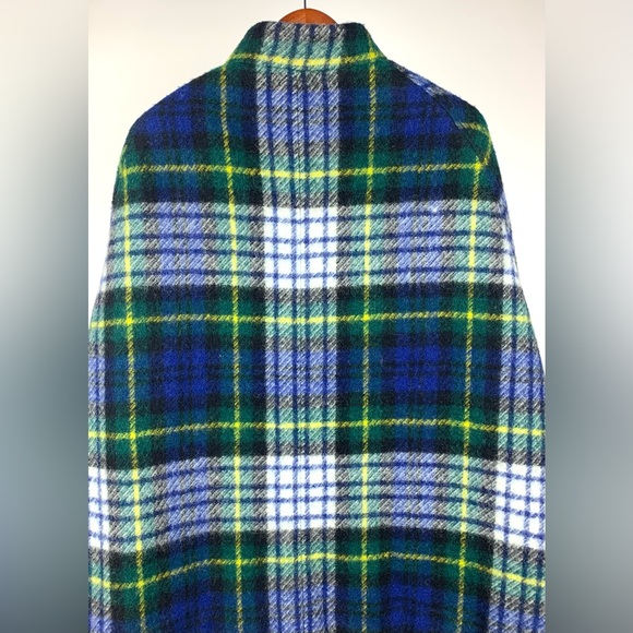 Vintage 1960s Ború by Jimmy Hourihan of Dublin Wool Tartan Cape with belt, EUC. - Picture 5 of 14